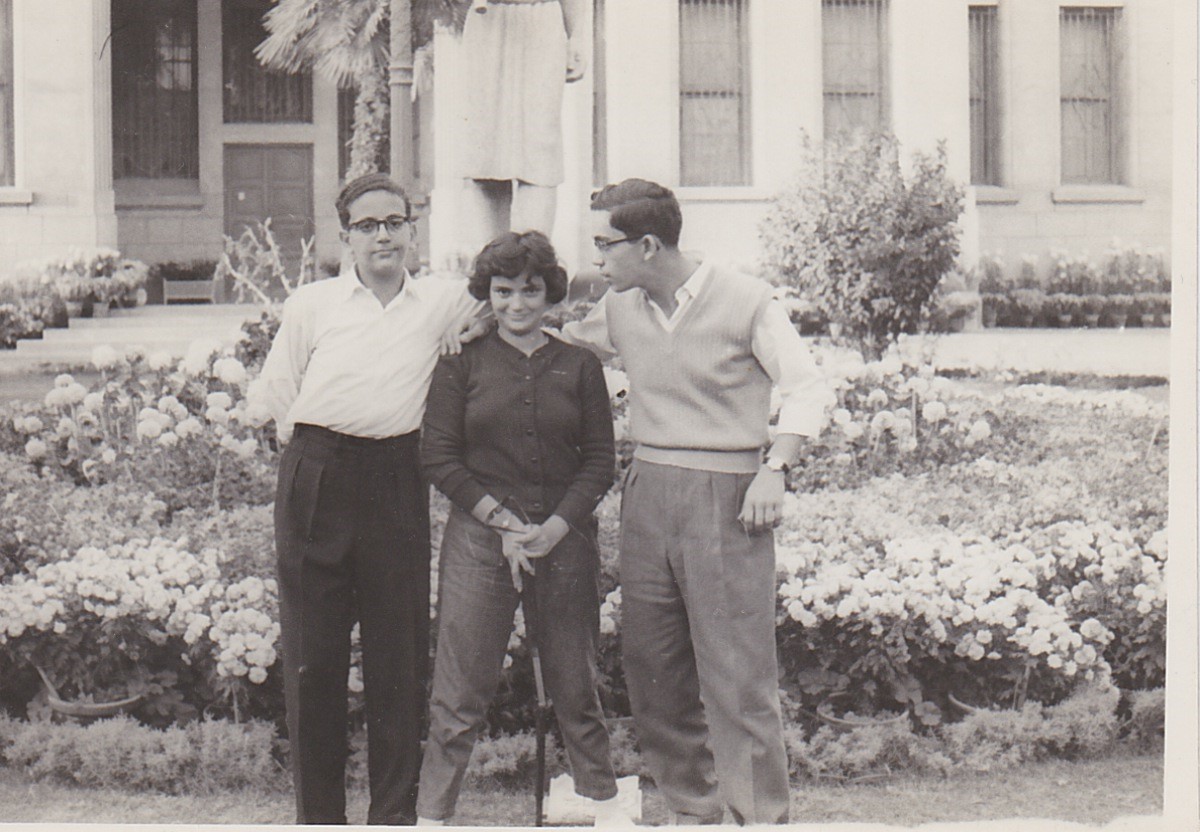 Israel Bonan and his siblings as teenagers in Cairo in the early 1960s Israel Bonan