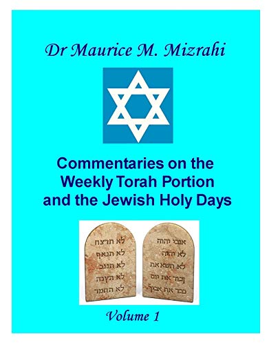 Commentaries on the Weekly Torah Portion and the Jewish Holy Days, Volume 1